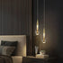 Modern LED Pendant Lights Bedroom Living Room Crystal Light Hanging Chandelier Restaurant Lighting Led Pendant Lamps Home Decor